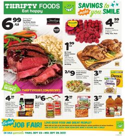 Catalogue Thrifty Foods from 09/23/2021