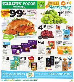Catalogue Thrifty Foods from 09/30/2021