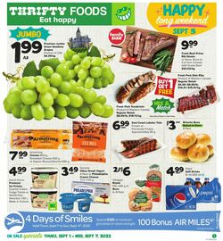 Catalogue Thrifty Foods from 09/01/2022