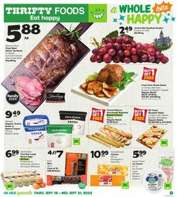 Catalogue Thrifty Foods from 09/15/2022