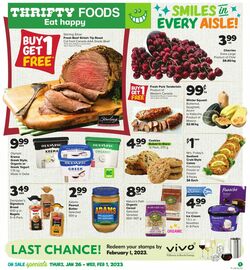Catalogue Thrifty Foods from 01/26/2023
