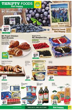 Catalogue Thrifty Foods from 07/11/2019