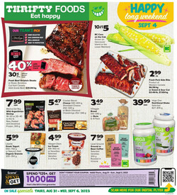 Catalogue Thrifty Foods from 08/31/2023
