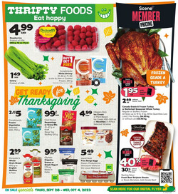 Catalogue Thrifty Foods from 09/28/2023