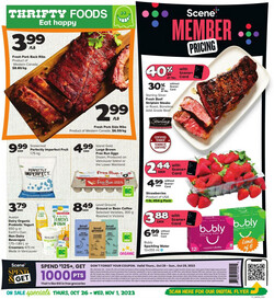 Catalogue Thrifty Foods from 10/26/2023