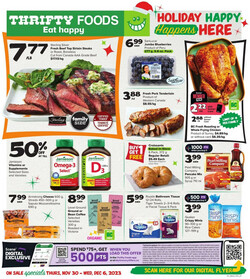 Catalogue Thrifty Foods from 11/30/2023