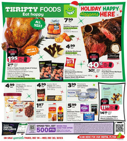 Catalogue Thrifty Foods from 12/14/2023