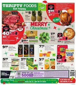 Catalogue Thrifty Foods from 12/21/2023