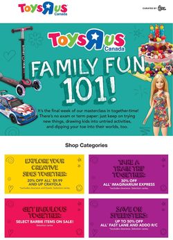 Catalogue Toys''R''Us from 02/25/2021