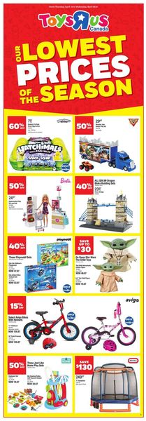 Catalogue Toys''R''Us from 04/22/2021