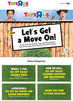 Catalogue Toys''R''Us from 05/20/2021