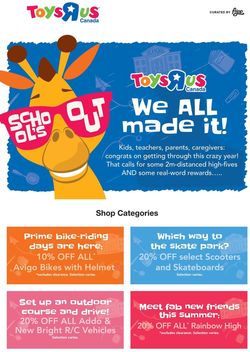 Catalogue Toys''R''Us from 06/30/2021