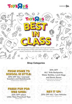Catalogue Toys''R''Us from 09/02/2021