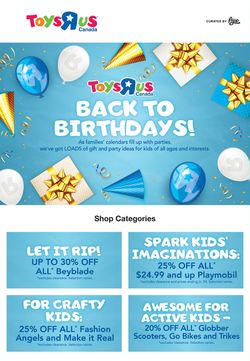 Catalogue Toys''R''Us from 09/09/2021