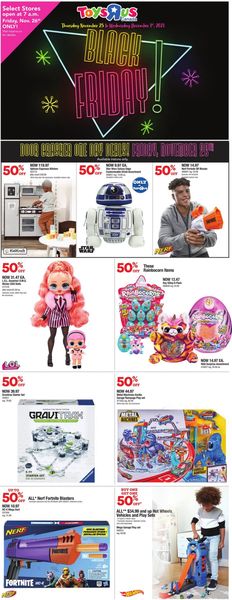 Catalogue Toys''R''Us BLACK FRIDAY 2021 from 11/25/2021