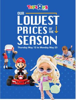 Toys''R''Us Flyer from 05/12/2022