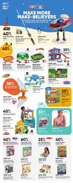 Catalogue Toys''R''Us from 12/01/2022
