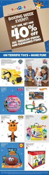 Catalogue Toys''R''Us from 12/26/2022