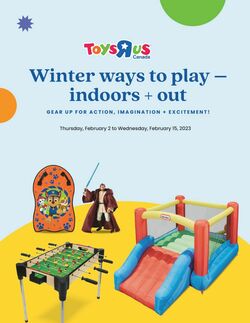 Catalogue Toys''R''Us from 02/02/2023