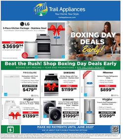 Catalogue Trail Appliances from 12/16/2021