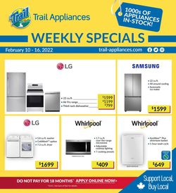 Catalogue Trail Appliances from 02/10/2022
