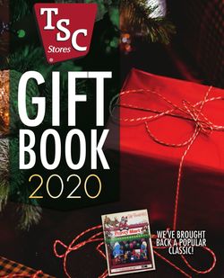 Catalogue TSC Stores Gift Book - Holiday 2020 from 11/06/2020