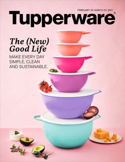Catalogue Tupperware from 02/25/2021