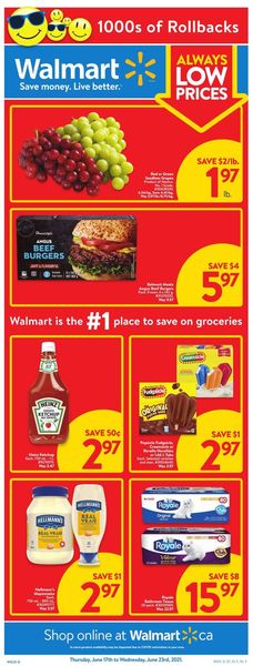 Catalogue Walmart from 06/17/2021