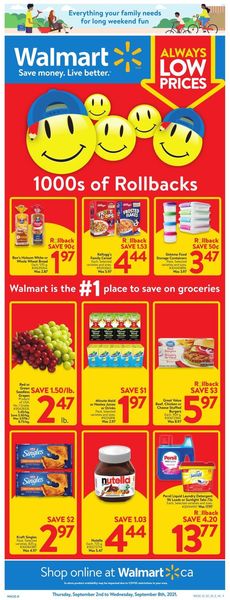 Catalogue Walmart from 09/02/2021