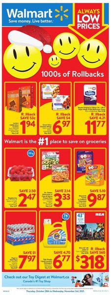 Catalogue Walmart from 10/28/2021