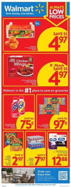 Catalogue Walmart from 12/30/2021