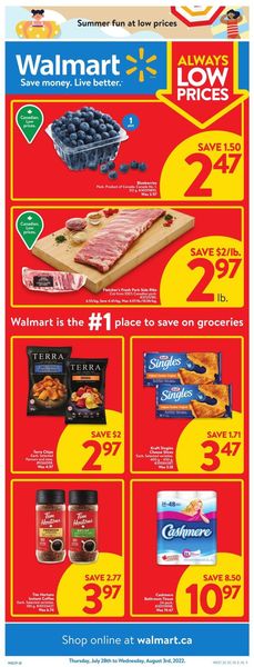 Catalogue Walmart from 07/28/2022