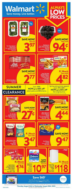 Catalogue Walmart - Ontario from 08/24/2023