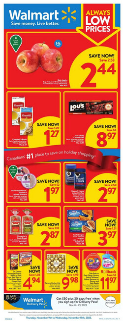 Catalogue Walmart - British Columbia from 11/09/2023