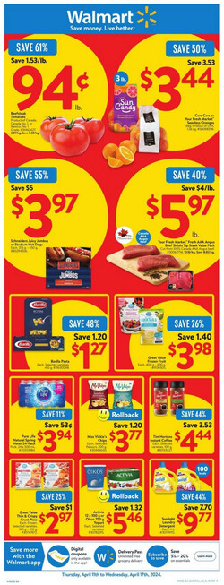 Catalogue Walmart - Alberta from 04/11/2024