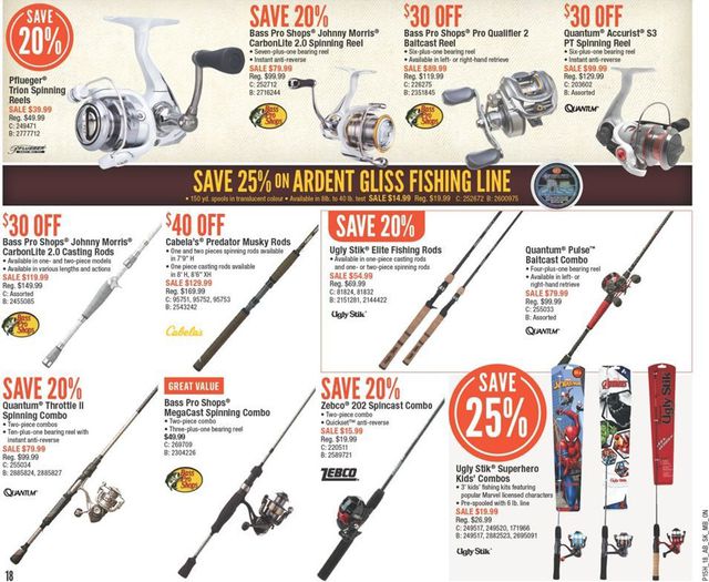 Bass Pro Flyer from 08/06/2020
