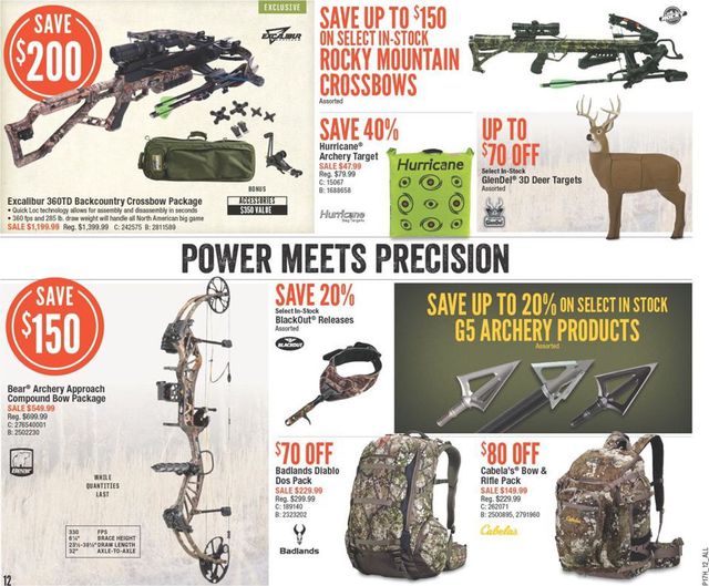 Bass Pro Flyer from 09/10/2020
