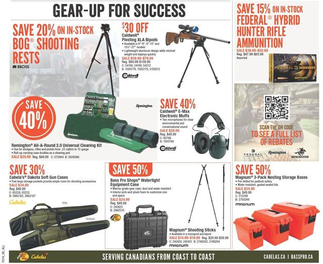 Bass Pro Flyer from 11/05/2020