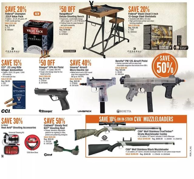 Bass Pro Flyer from 11/12/2020
