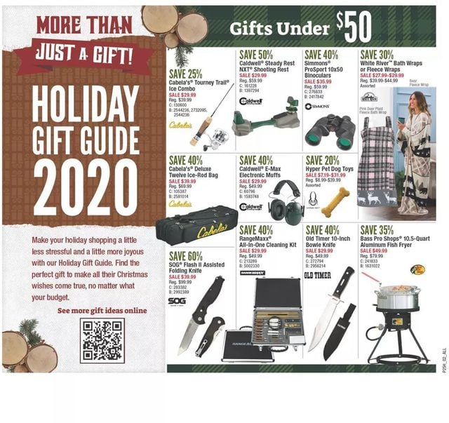 Bass Pro Flyer from 12/10/2020