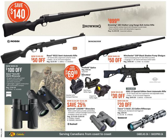Bass Pro Flyer from 03/11/2021