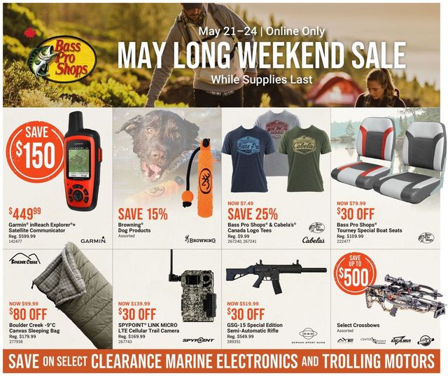 Bass Pro Flyer from 05/21/2021