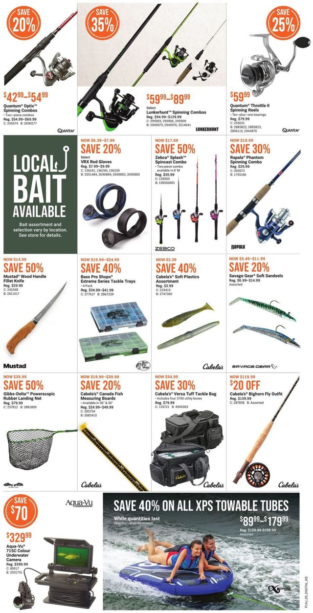 Bass Pro Flyer from 08/05/2021