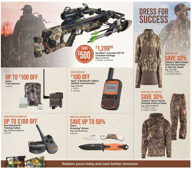 Bass Pro Flyer from 09/03/2021
