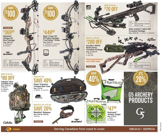 Bass Pro Flyer from 09/09/2021