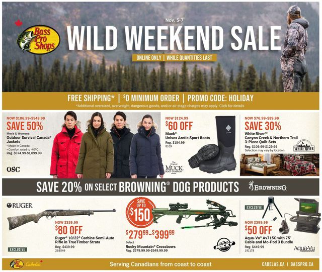 Bass Pro Flyer from 11/05/2021