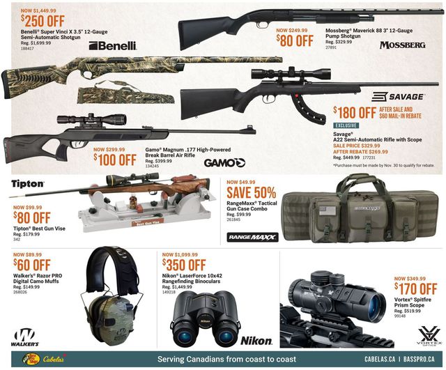 Bass Pro Flyer from 11/28/2021