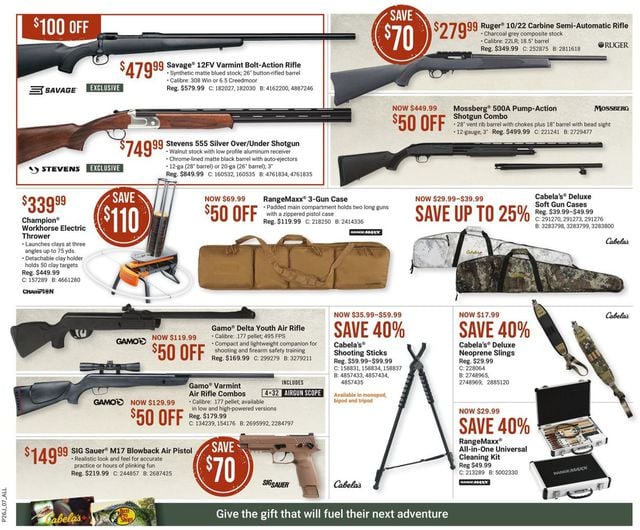 Bass Pro Flyer from 12/16/2021