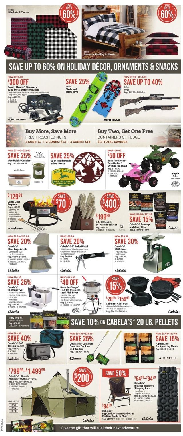 Bass Pro Flyer from 12/26/2021
