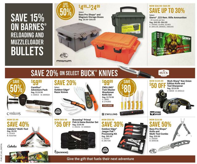 Bass Pro Flyer from 09/08/2022